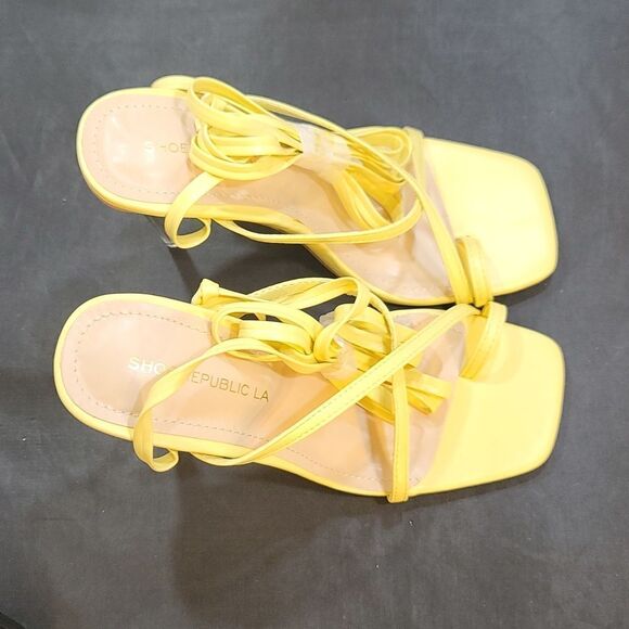 BRAND NEW SHOE REPUBLIC LA  LACE-UP HIGH HEEL SANDALS - Picture 10 of 16